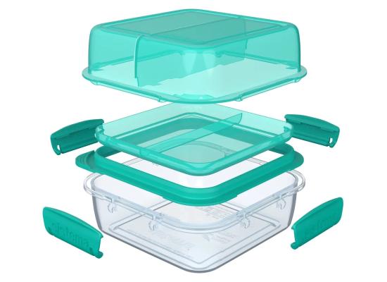 Sistema 1.24L Lunch Stack To Go Square 